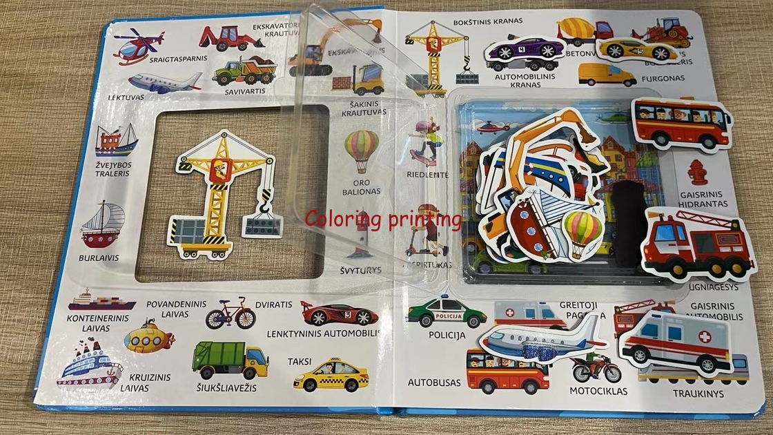 magnet book,China printer,baby book.kids book, children books,printing company