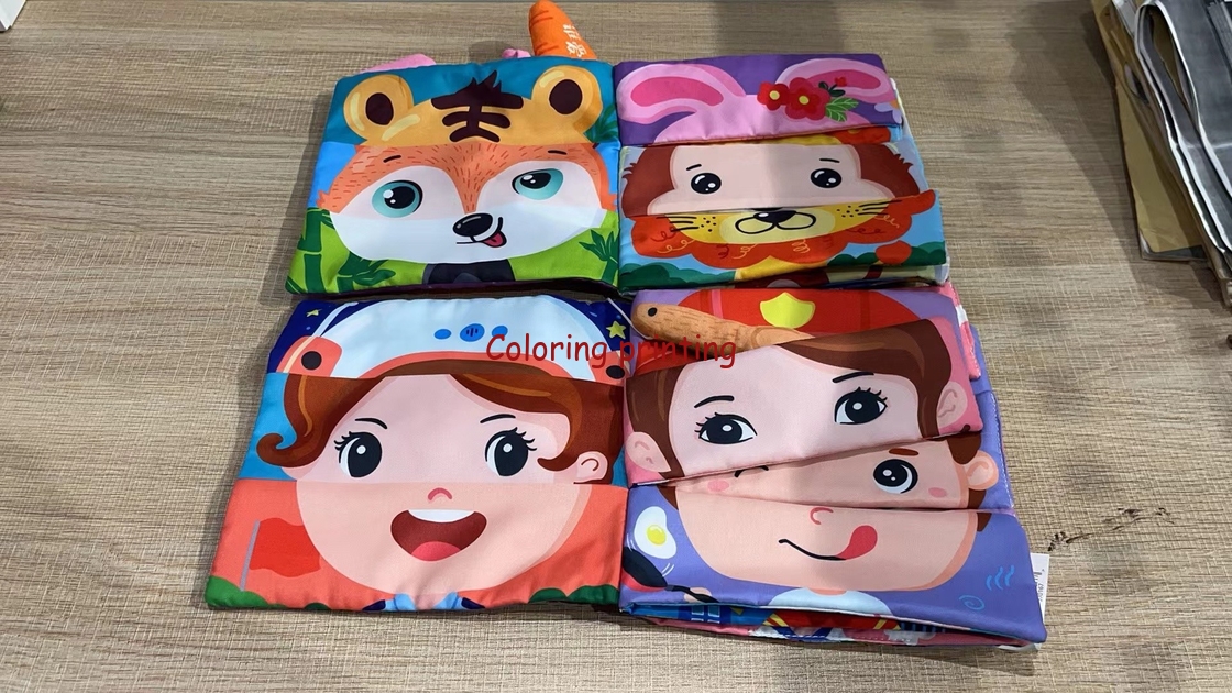 Cloth book,children books,printing company,early letter book