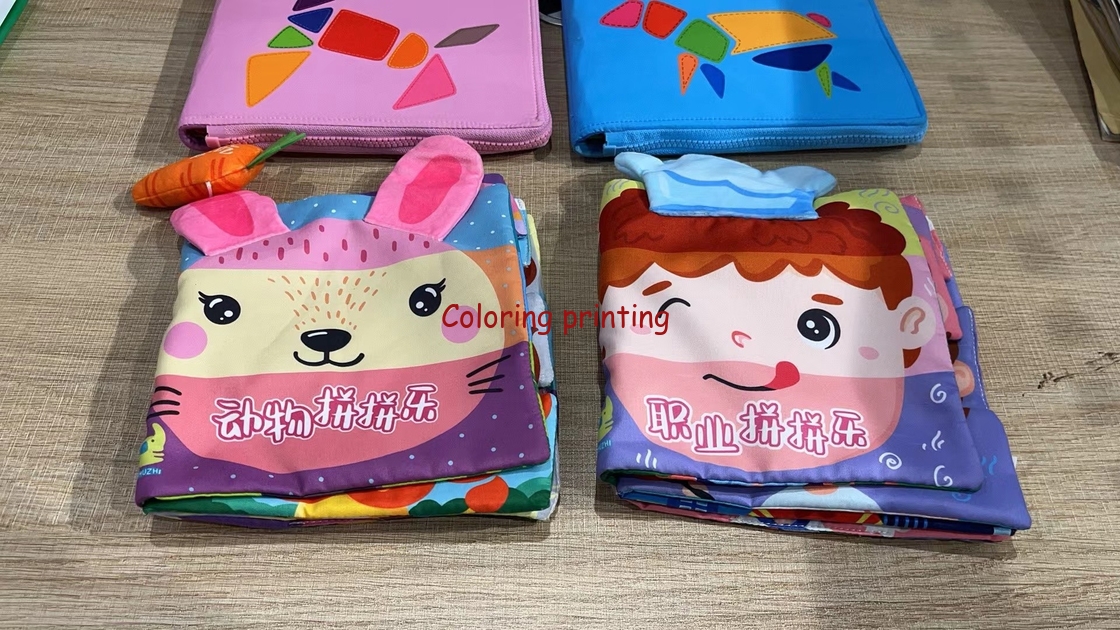 Cloth book,children books,printing company,early letter book