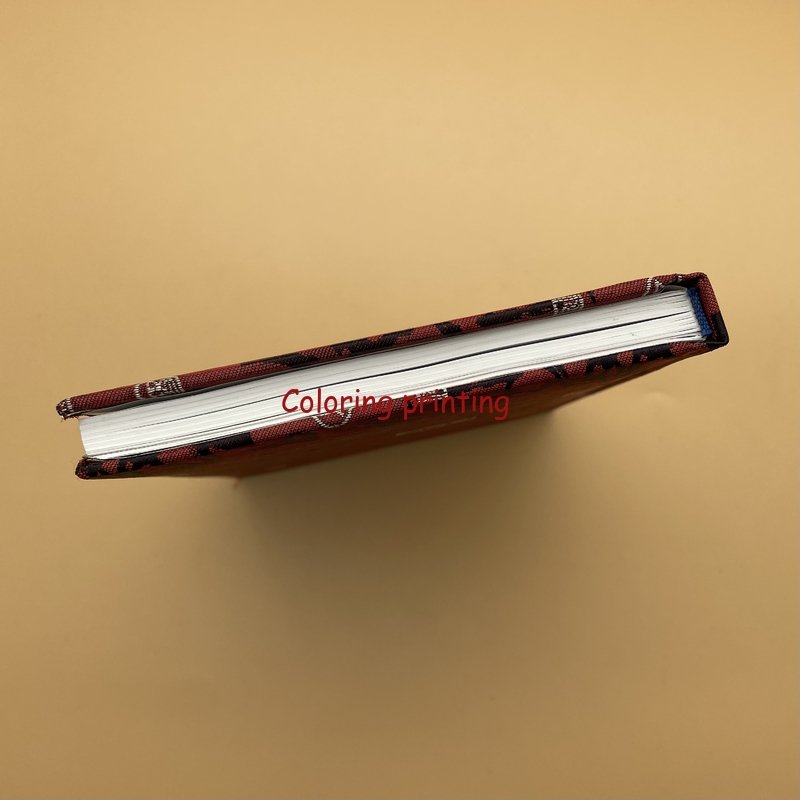 Wholesale High-Quality Fashion Silk Cover Hardcover Book Notebook Printing Service