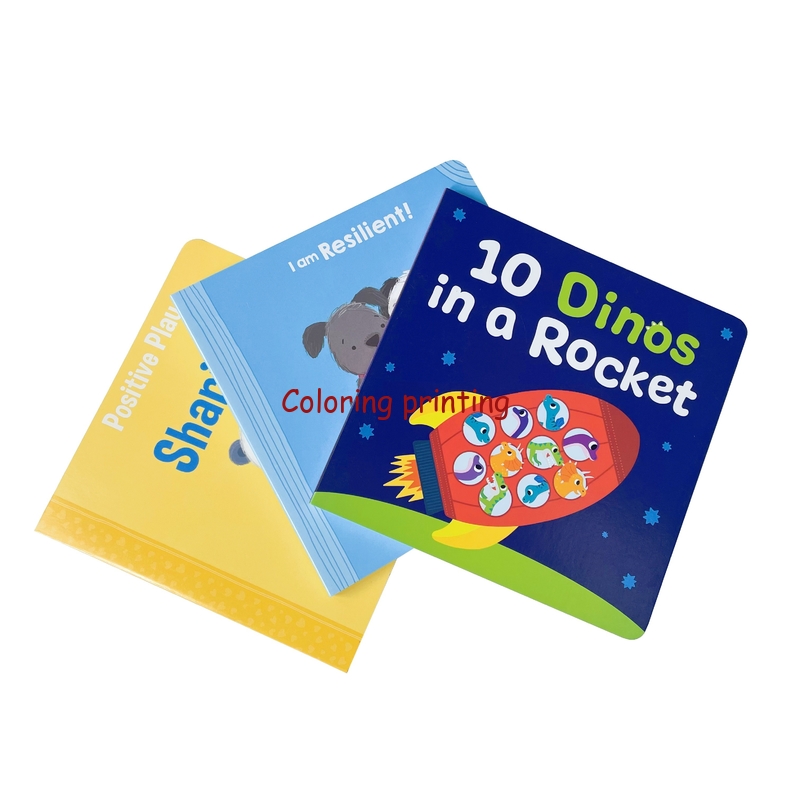 Wholesale High Quality Custom Children Kids Early Learning Board Book Publishing Book Printing Services Offset Printing