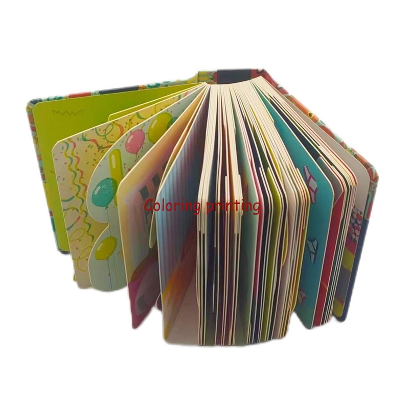 2024 Hot Sale Children Early Learning Board Book Kids Learning Alpha Book Printing Services