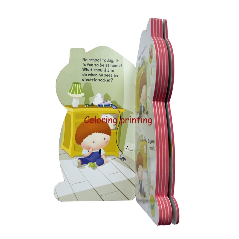 Best Price Custom EVA Foam High Quality Special Shape Children Early Learning Toy Board Book Printing Services