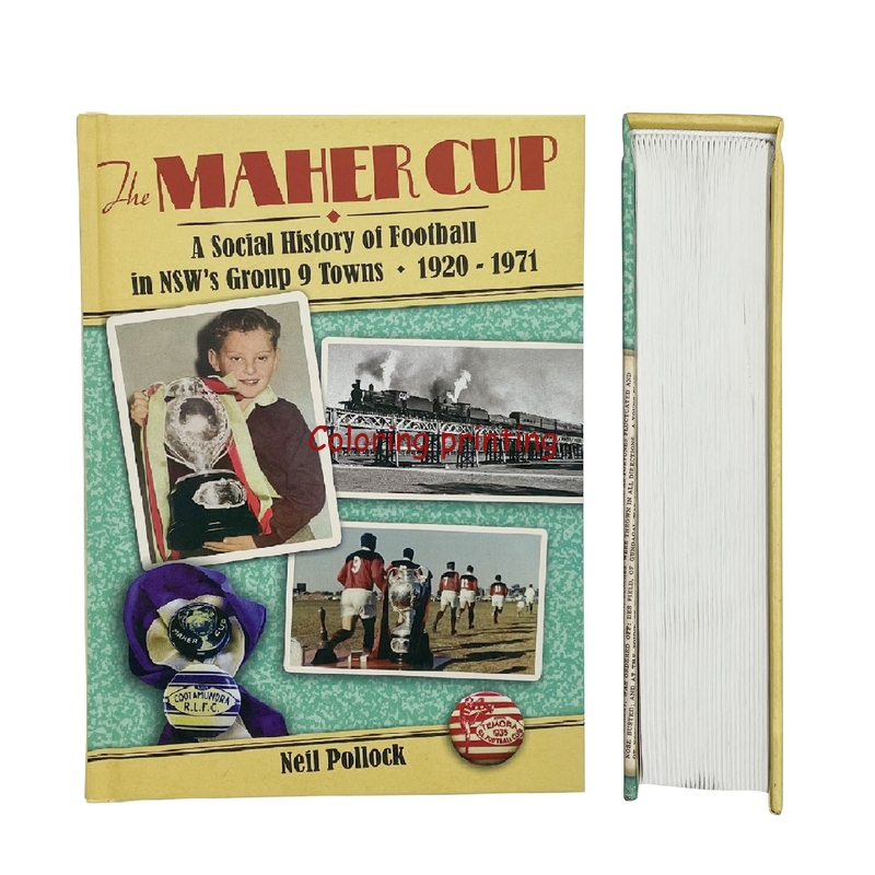 Wholesale High Quality Custom Hardcover Full Color Book Printing Services, Casebound Hardcover Book, Adult Book Printing
