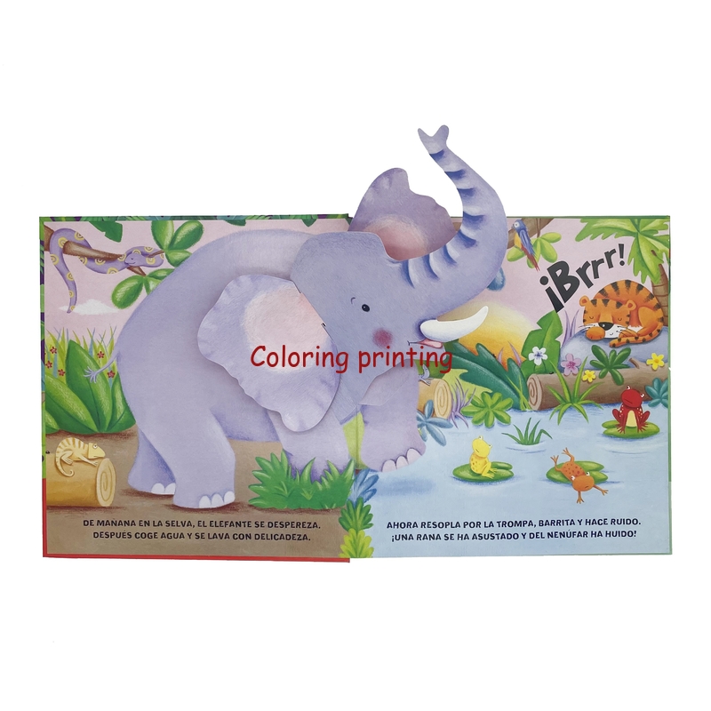 Hot Sale Professional Customized Hardcover 3D Book Children/Kides Pop-up Book Printing Services