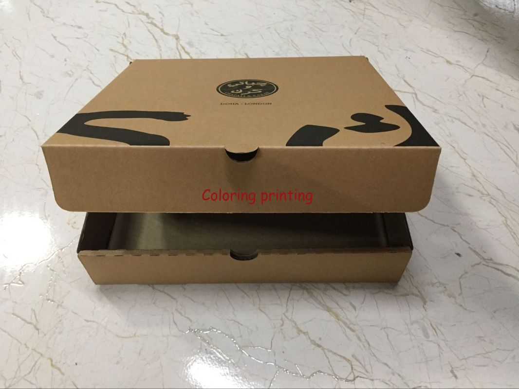 food box,eco friendly Lunch Pizza box,CHEAP PIZZA BOX,Custom logo printed brown cheap kraft pizza box