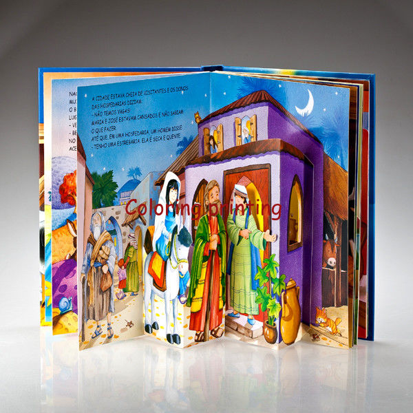 Full color pop up book,3D book,Eco-friendly  Pop Up ,Children Printing factory,Pop Up Book Production